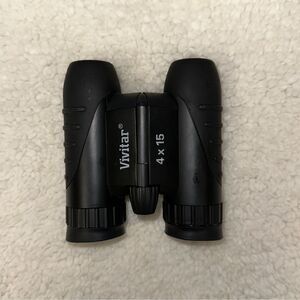 Vivitar 4 x 15 Compact Black Binoculars